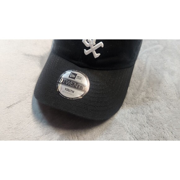 Youth Toddler Chicago White Sox New Era Hat Cap Strapback Black MLB Baseball - Picture 2 of 7
